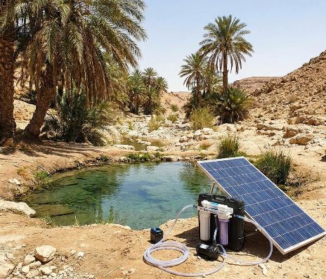 Le traitement de l eau pour survie des oasis