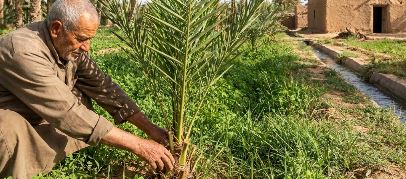 Les secrets de la culture du palmier dattier dans les oasis tunisiennes